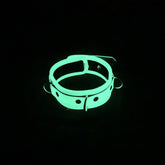 Love In Leather Glow in the Dark Collar & Lead Set Collars and Leads